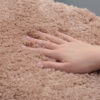 3pcs polyester shaggy bathroom rug set (MR301) - Image 4