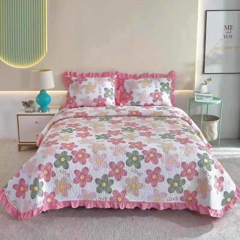 quilted bedspread