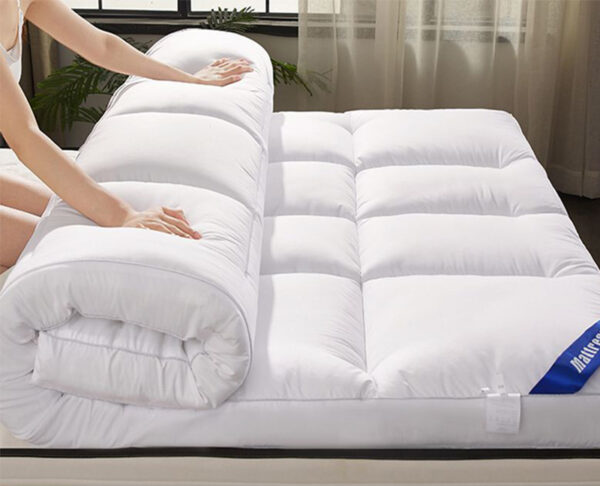 Hollow Fiber & Down-Alternative Mattress Topper