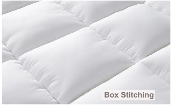Hollow Fiber & Down-Alternative Mattress Topper