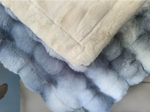 Child Faux Fur Blanket Set - Image 5