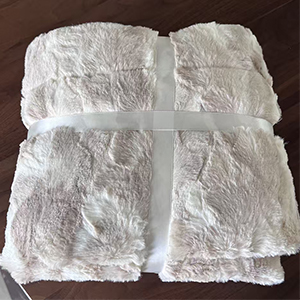 PV fleece blanket packaging