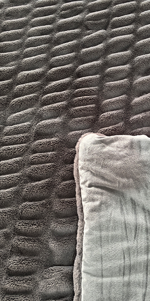 ruched faux fur comforter sets