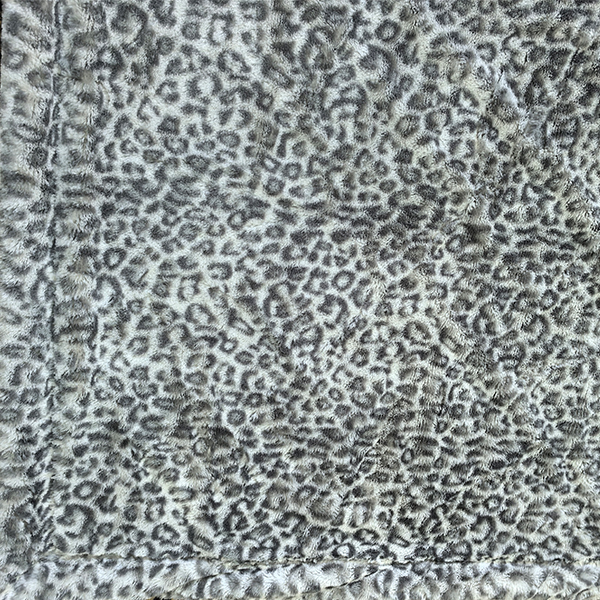 PV fleece faux fur blanket