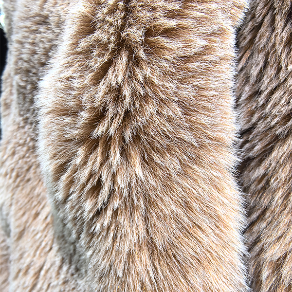 bubble faux rabbit fur blanket