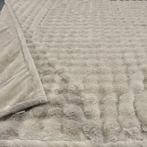 faux fur velvet backing blankets