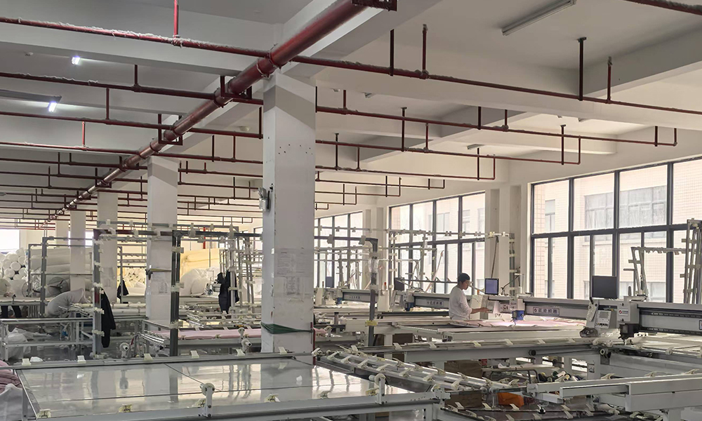 Ecozymat cooling blanket manufacturing workshop