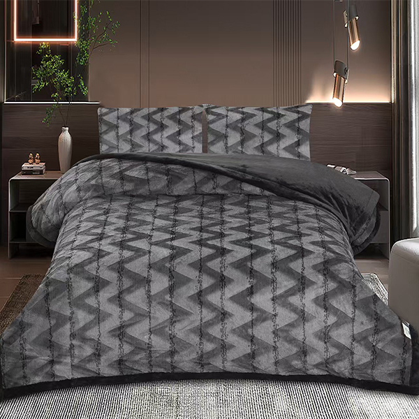 faux fur comforter set manufacturer China