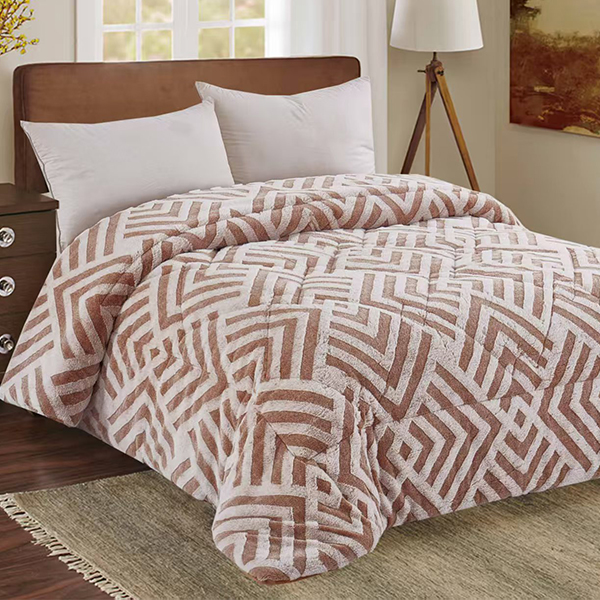 good quality faux fur comforter set