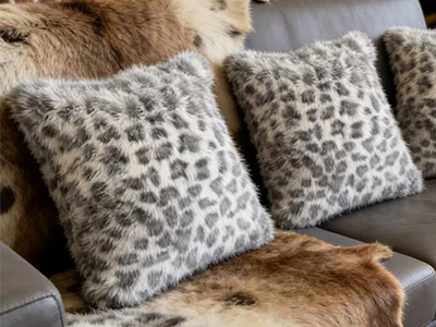 plain faux fur pillowcase manufacturer