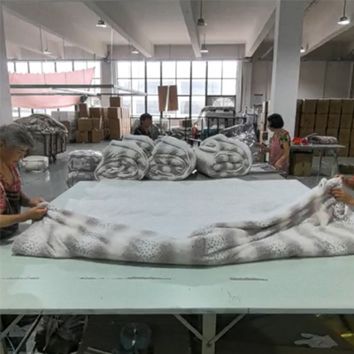faux fur comforter Quality inspection